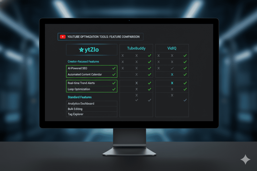 free YouTube SEO tools like vidiq