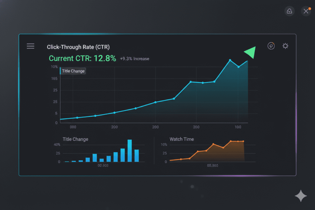 How to change YouTube video title
