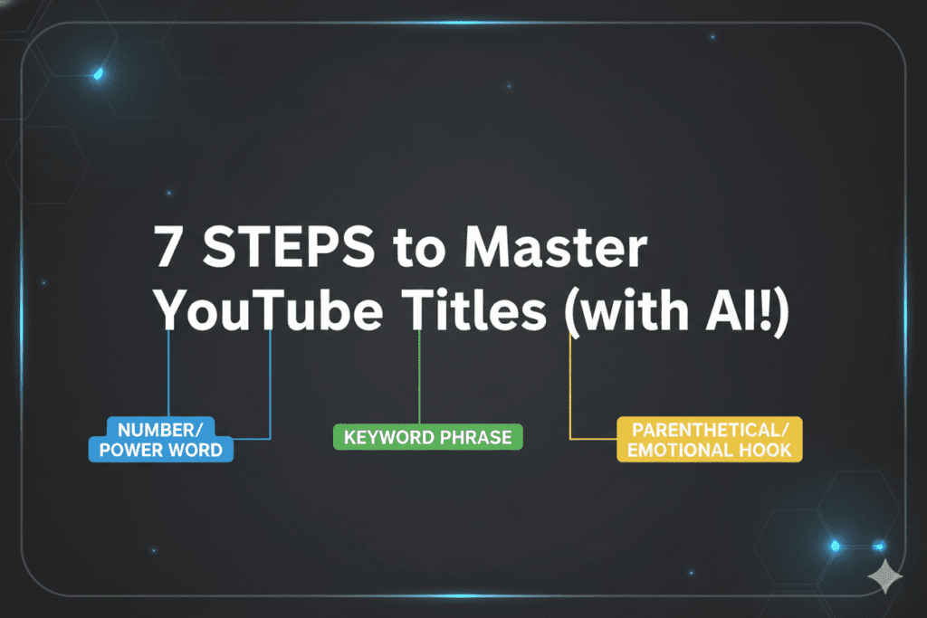 Optimize YouTube video title