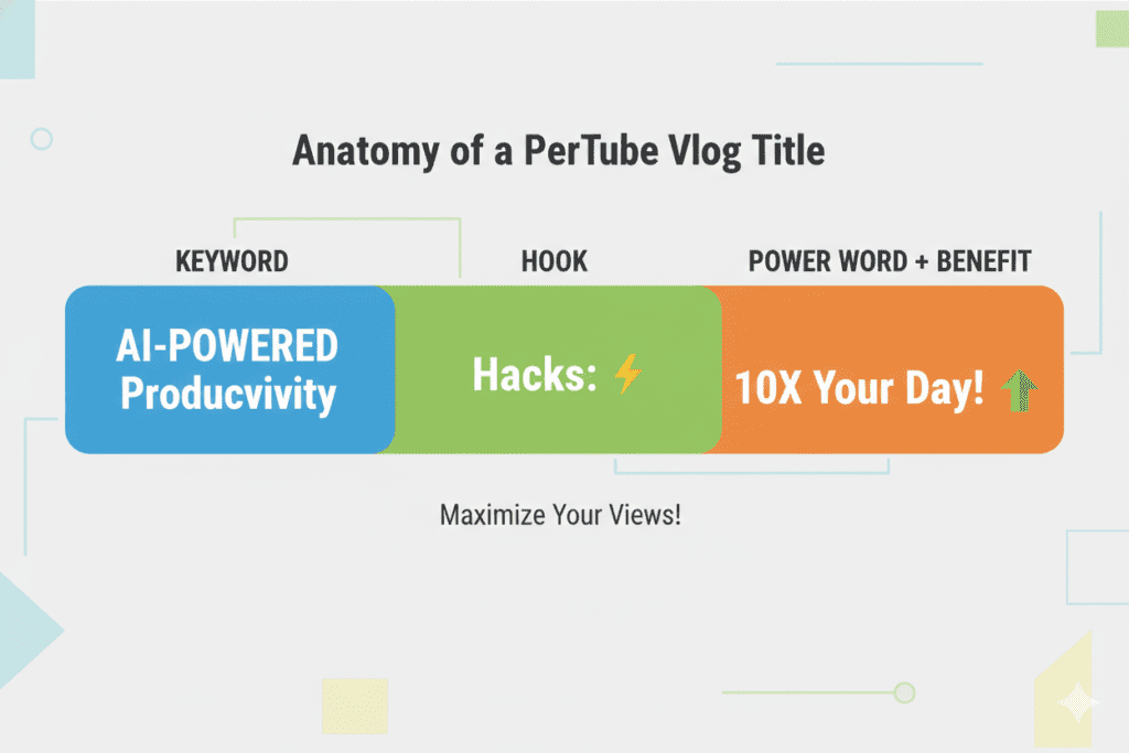 SEO optimized vlog titles