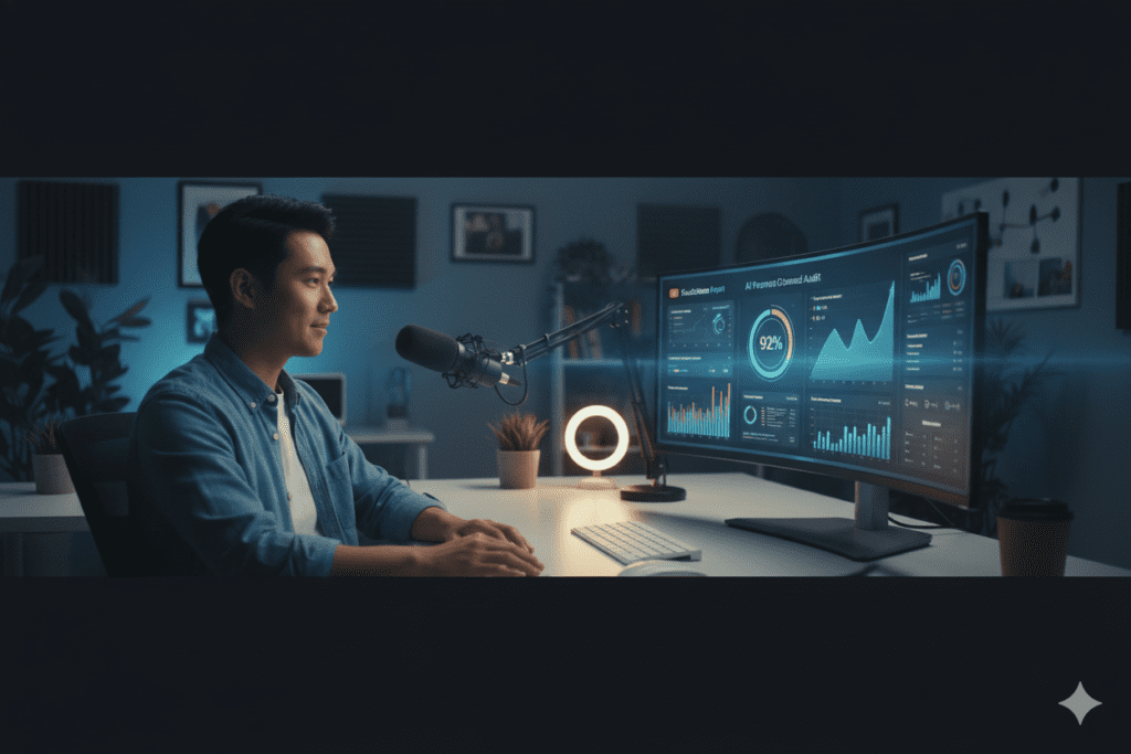 The Free AI Channel Audit That Could Change Everything: How to Analyze Your YouTube Channel with AI and Finally Fix What's Broken 1 Current image: The Free AI Channel Audit That Could Change Everything: How to Analyze Your YouTube Channel with AI and Finally Fix What's Broken