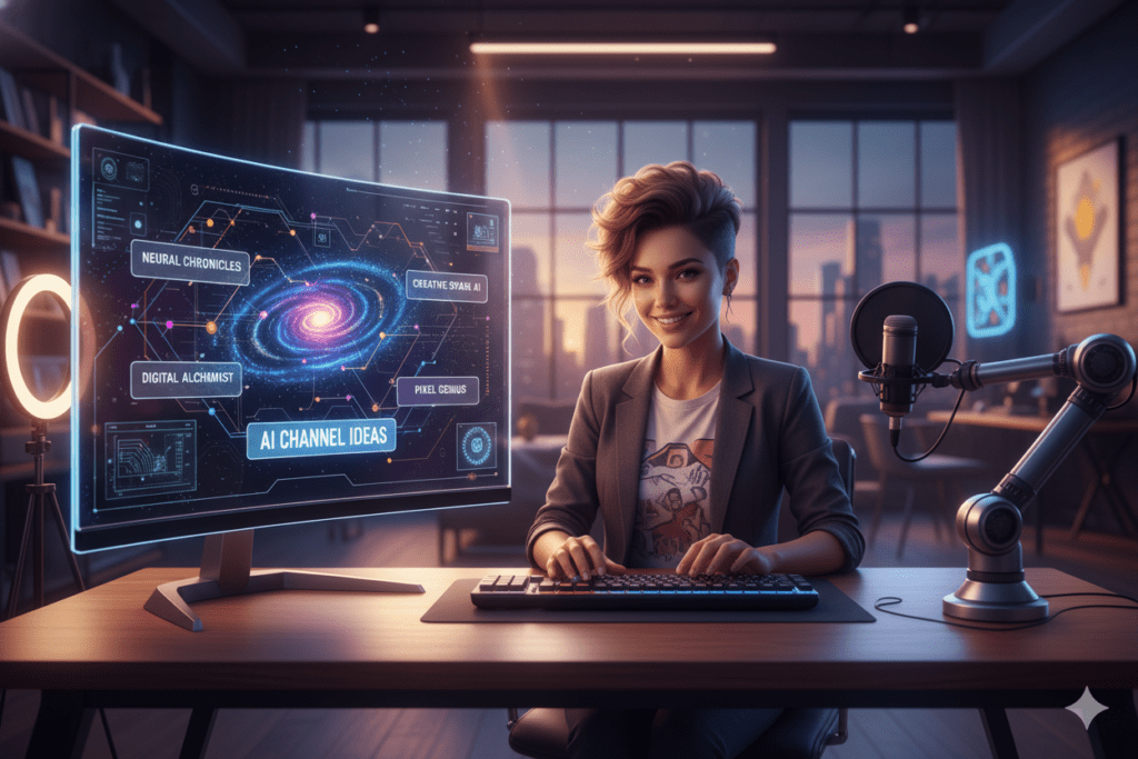 The Smartest Way to Name Your YouTube Channel in 2026: AI Does It Better