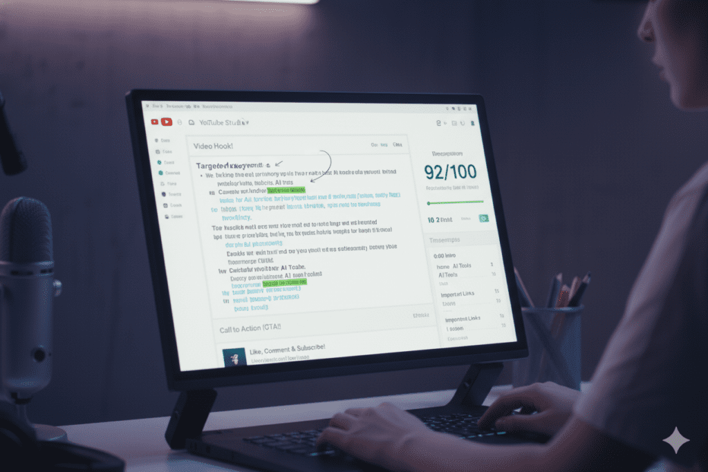 YouTube SEO description generator