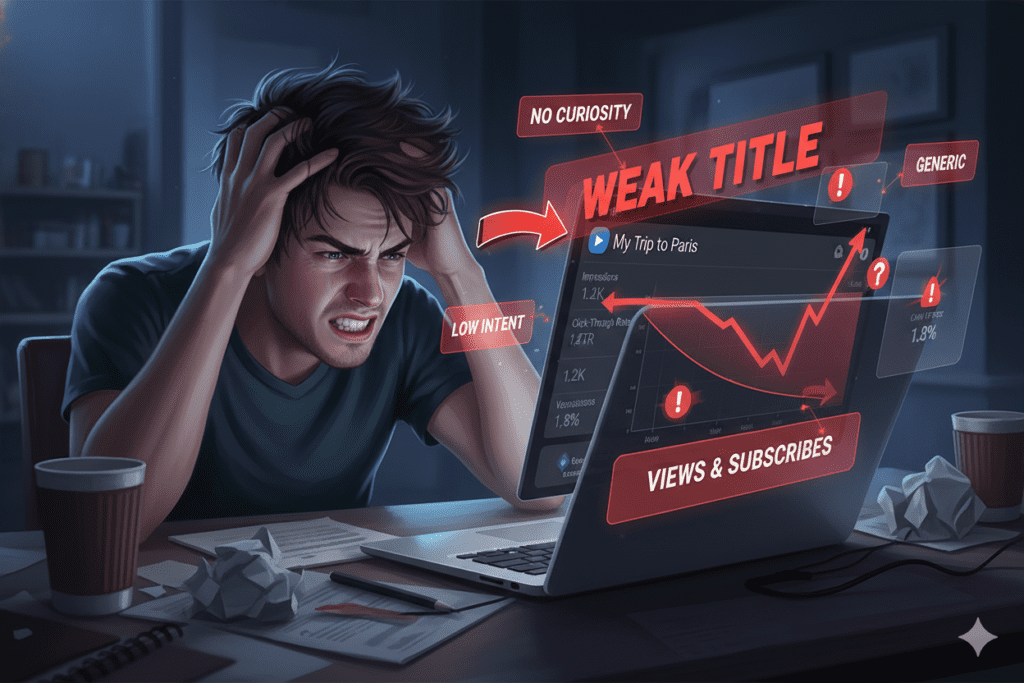 The Ultimate YouTube Title List for Growth: 100+ Proven Formulas That Actually Get Clicks in 2026 9 YouTube SEO title generator