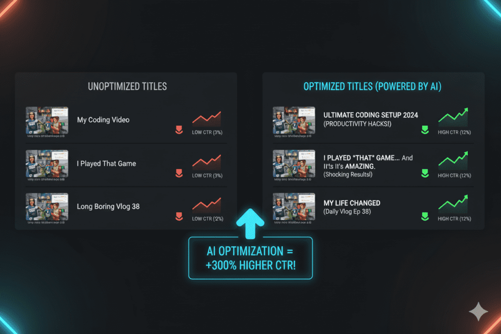 YouTube SEO title keywords