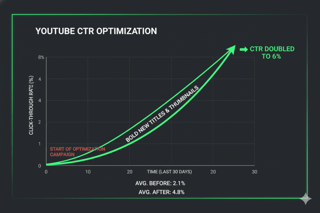 YouTube SEO title optimization