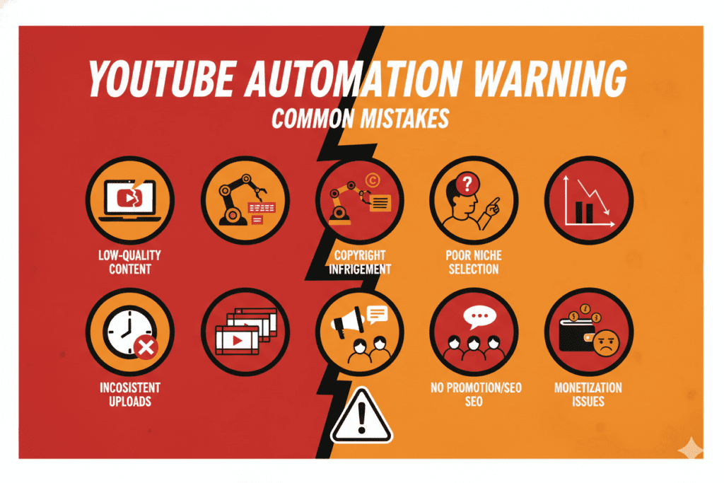 YouTube automation software AI