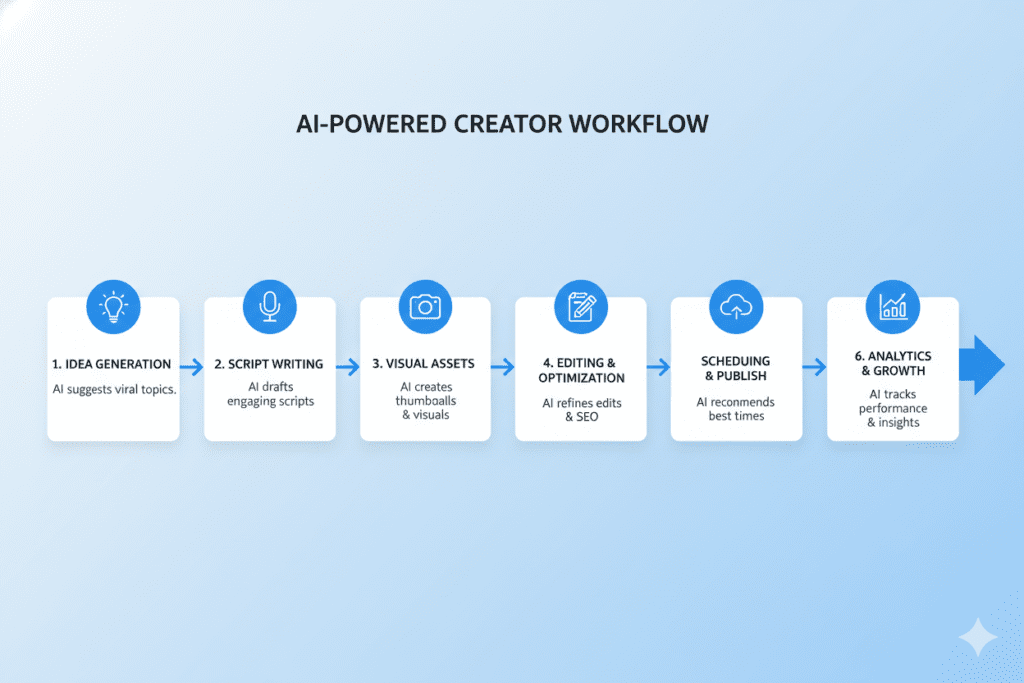 The Secret Weapon Top YouTubers Are Using to Grow 10x Faster (And It's Free) 4 free AI tools for YouTube creators