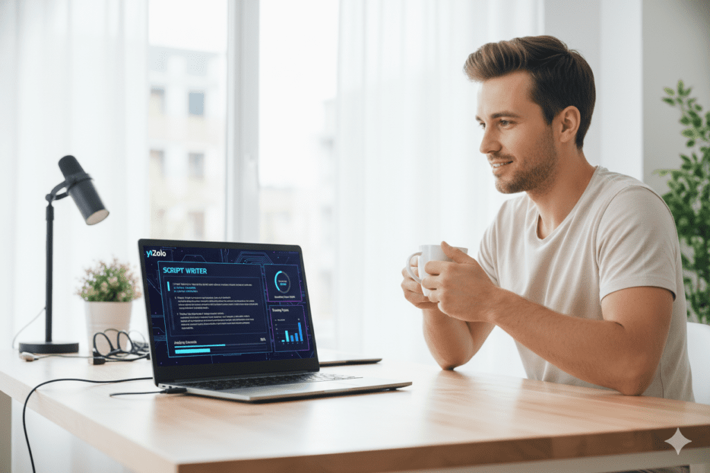 YouTube tech review script generator