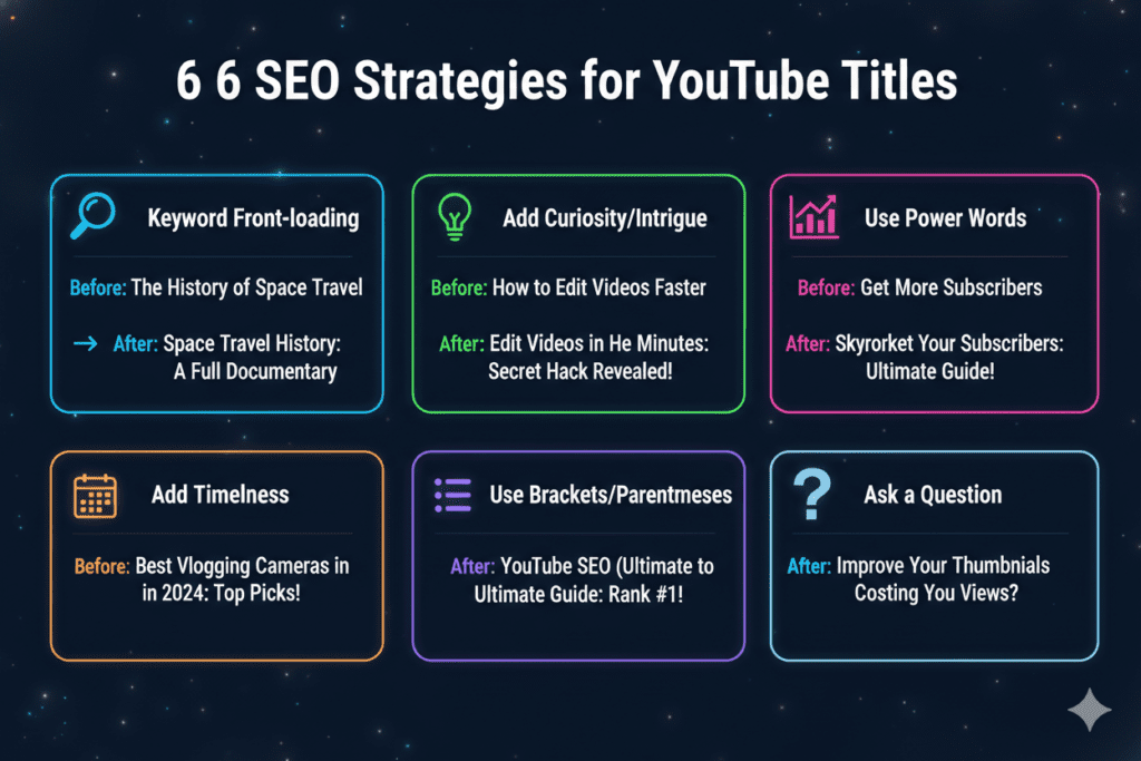 The YouTube Title Formula That's Quietly Doubling Views (And the SEO Strategies Top Creators Don't Talk About) 4 YouTube title SEO best practices
