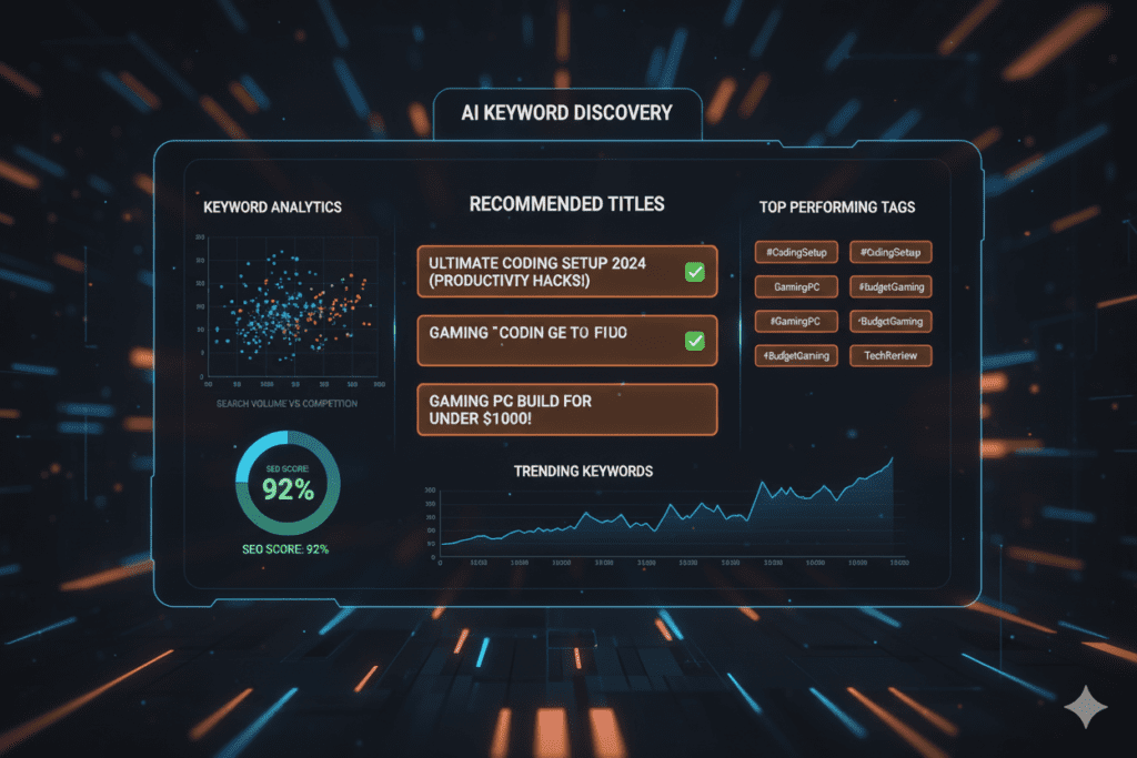YouTube title keywords ideas