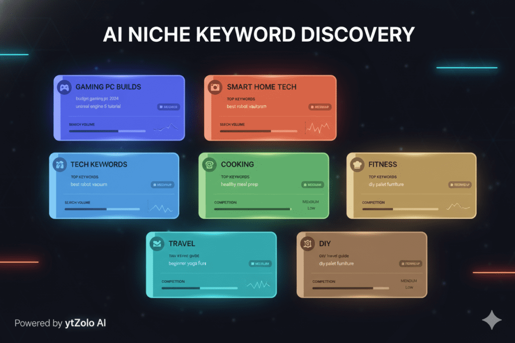 YouTube title keywords list