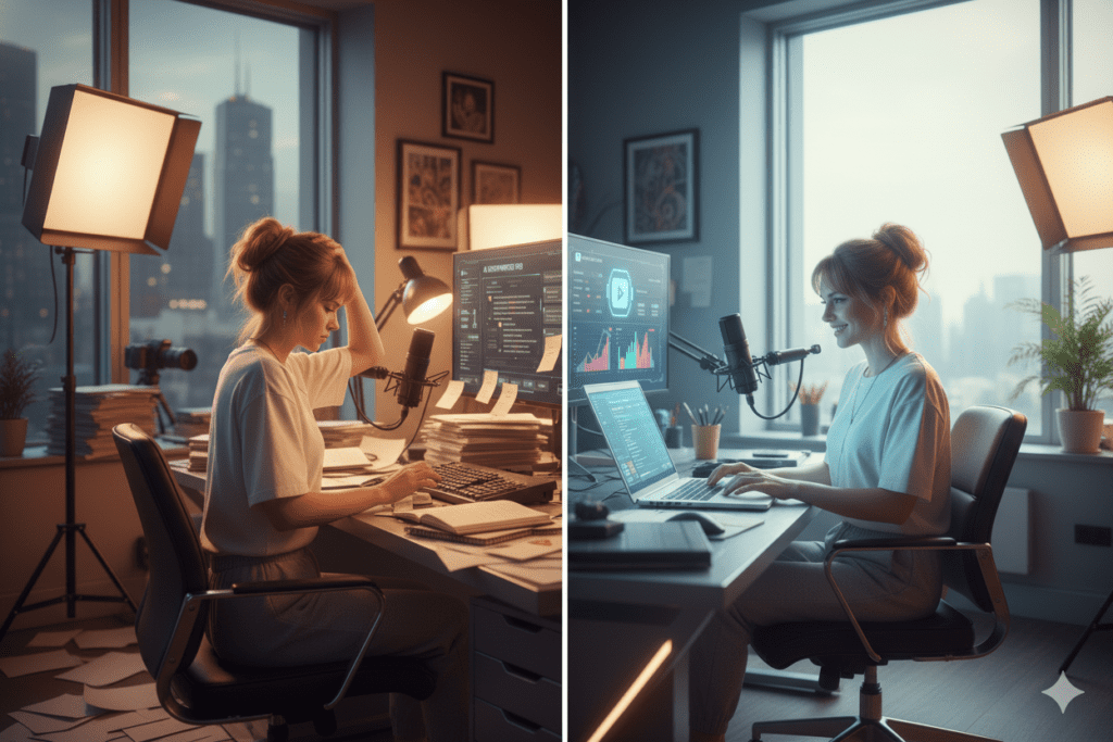 YouTube video content AI