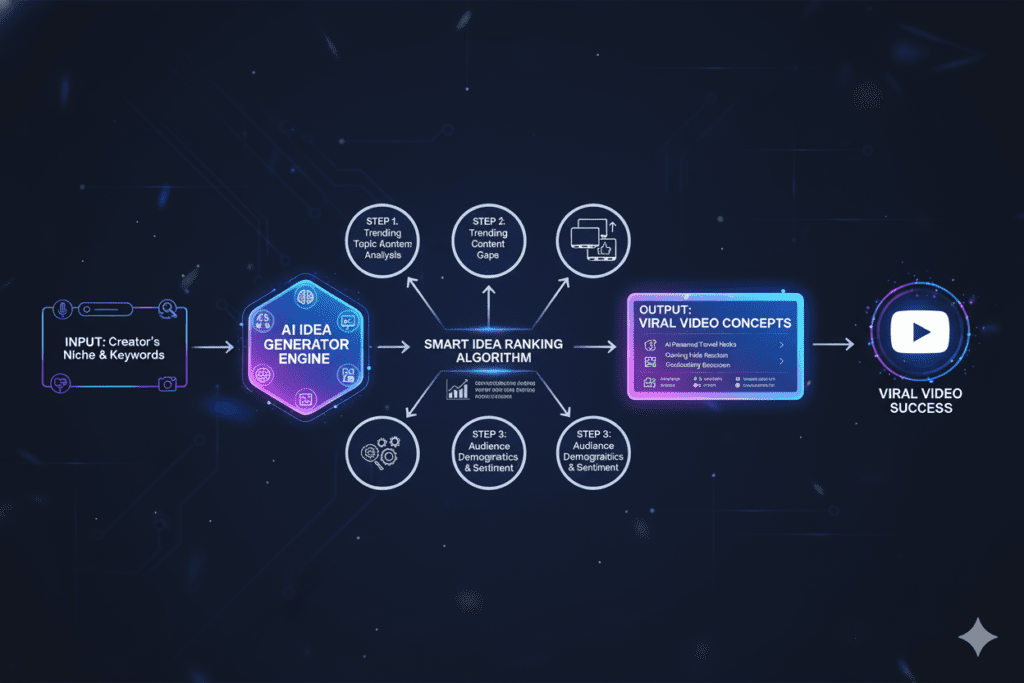 You're Running Out of YouTube Ideas — And This Free AI Tool Is the Fix You've Been Ignoring 5 YouTube video ideas generator free tool