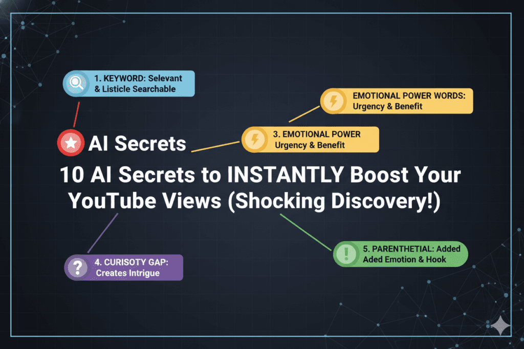 Your YouTube Viral Title Is Killing Your Views — Here's How to Fix It Fast 4 YouTube video title generator