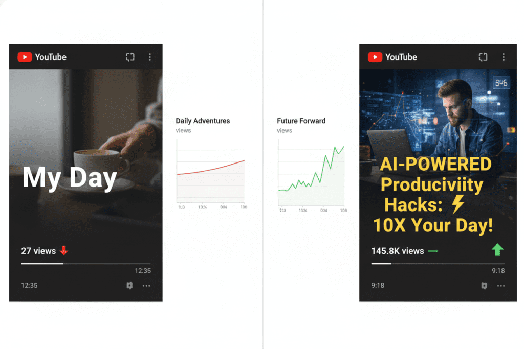 YouTube vlog title ideas