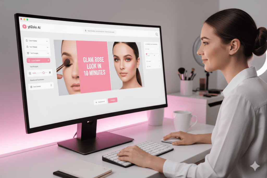 aesthetic beauty thumbnails for YouTube