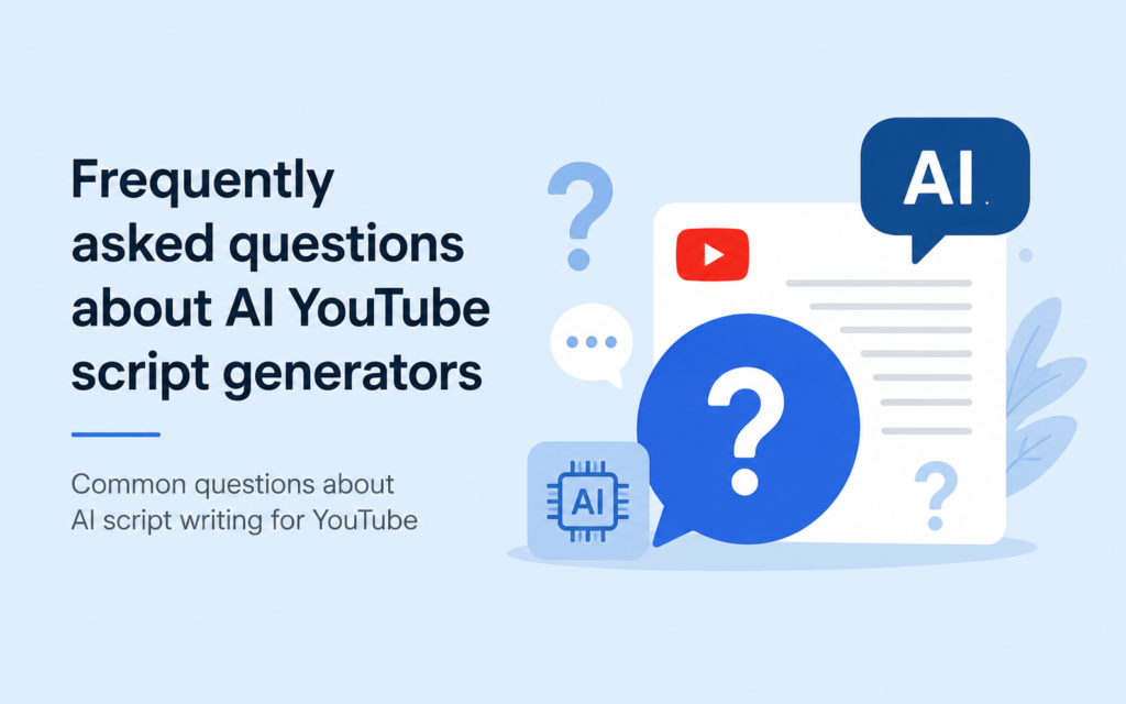 Best AI Script Generator for YouTube : 12 Tools Compared + Expert Buying Guide 8 Frequently asked questions about AI YouTube script generators