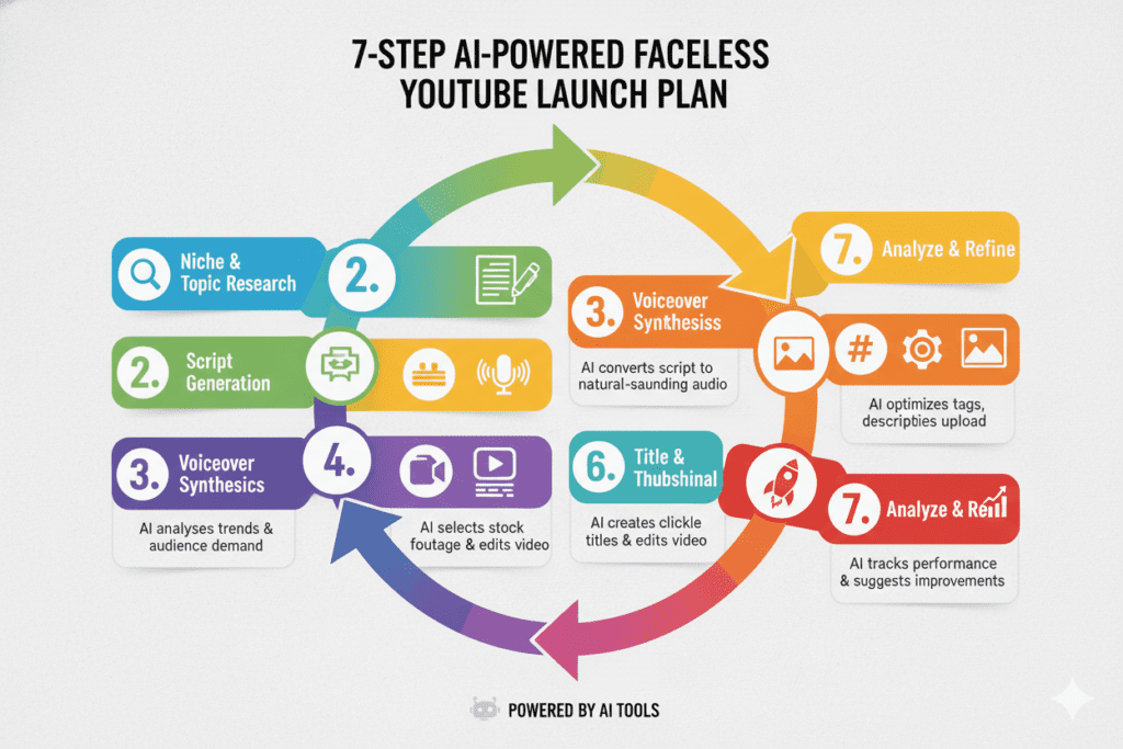 ai tools to create faceless youtube videos