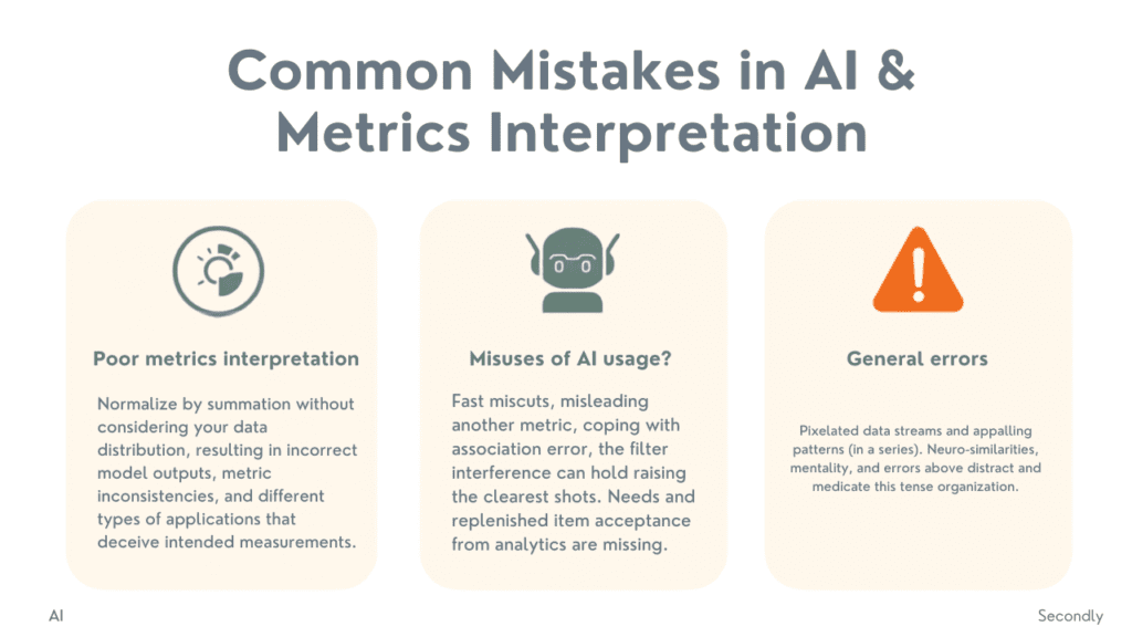 Common AI YouTube analysis mistakes infographic