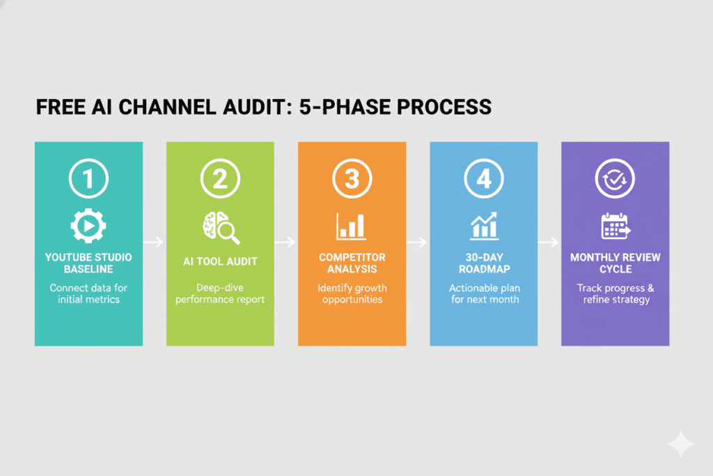 The Free AI Channel Audit That Could Change Everything: How to Analyze Your YouTube Channel with AI and Finally Fix What's Broken 5 analyze YouTube performance with AI