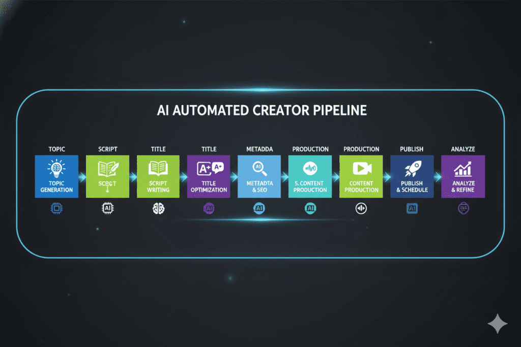 YouTube Content Automation AI: The Complete 2026 Guide to Growing Your Channel on Autopilot 4 automate YouTube channel with AI
