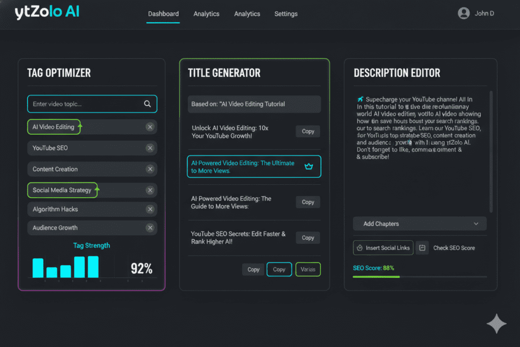 Why Every Smart YouTuber Is Using a YouTube Video Tag Optimizer AI in 2026 (And You're Falling Behind Without One) 7 best AI tools for YouTube SEO tags