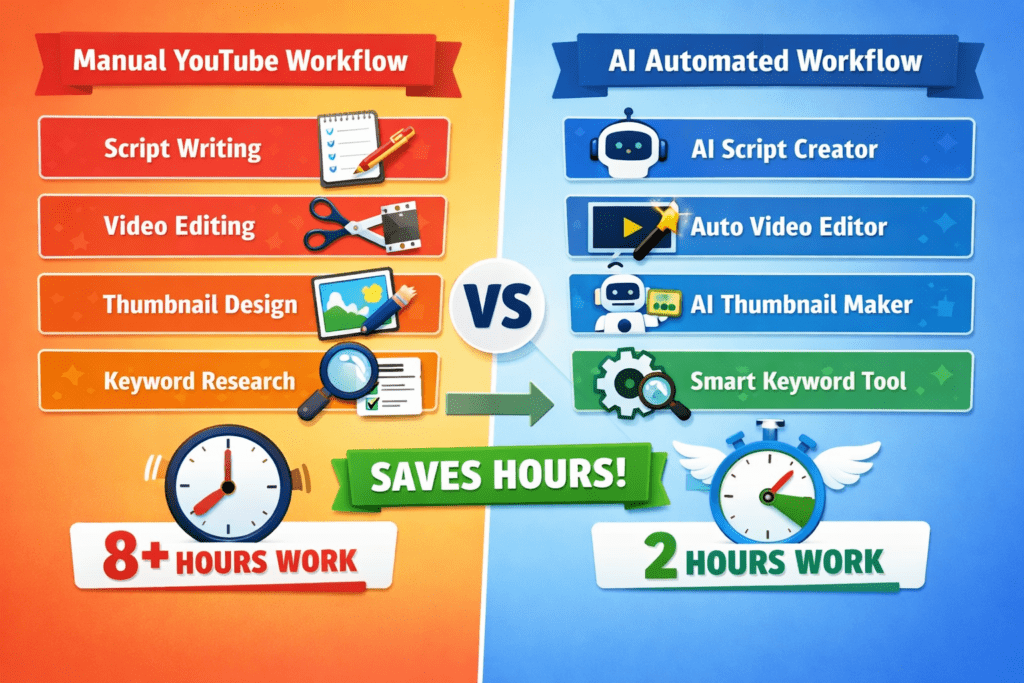 best AI tools for YouTube creators