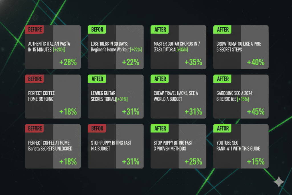 best YouTube titles for more views