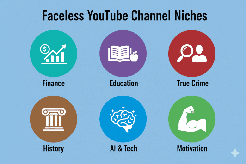 best ai tools for faceless youtube videos