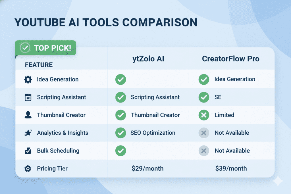 The Secret Weapon Top YouTubers Are Using to Grow 10x Faster (And It's Free) 5 best free AI tools for YouTube (2)