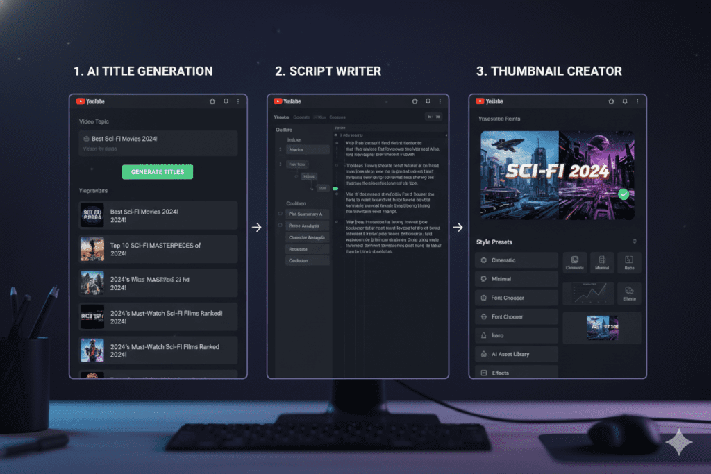The Secret Weapon Top YouTubers Are Using to Grow 10x Faster (And It's Free) 8 best free AI tools for YouTube (3)