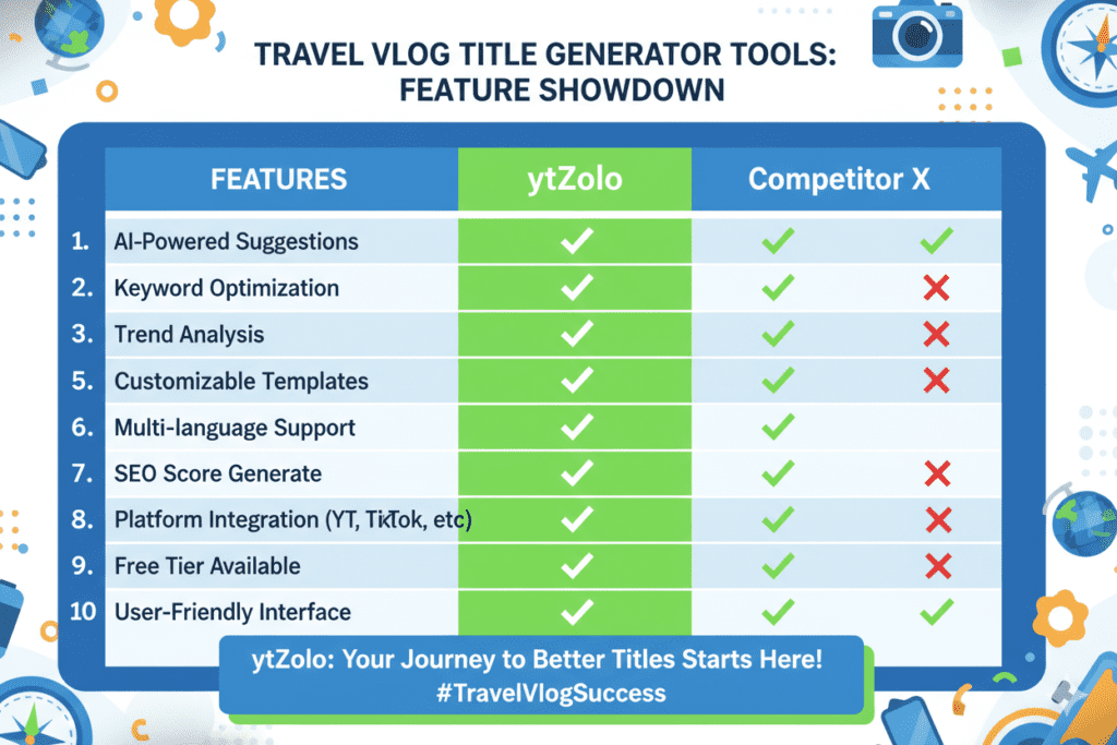 The Best Travel Vlog Title Generator Guide: How to Write Click-Worthy Titles That Actually Rank in 2026 9 best title generator for travel vlogs