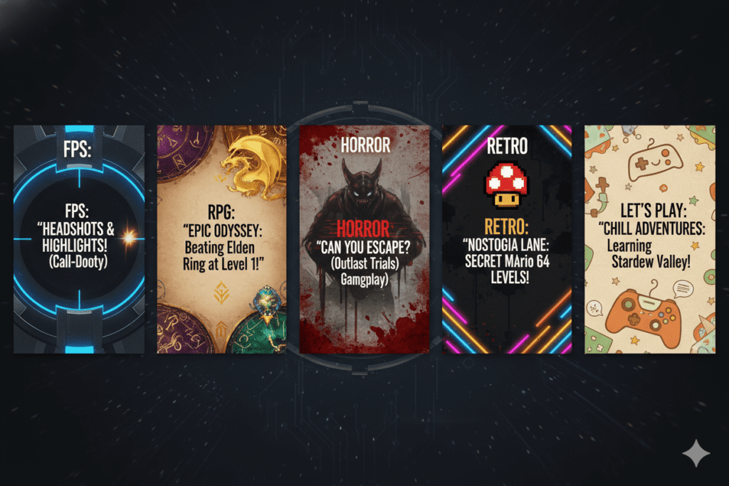 Your Gaming Videos Deserve More Views: The Ultimate Guide to Writing a Viral Title for YouTube Gaming Channel 8 catchy gaming titles for YouTube