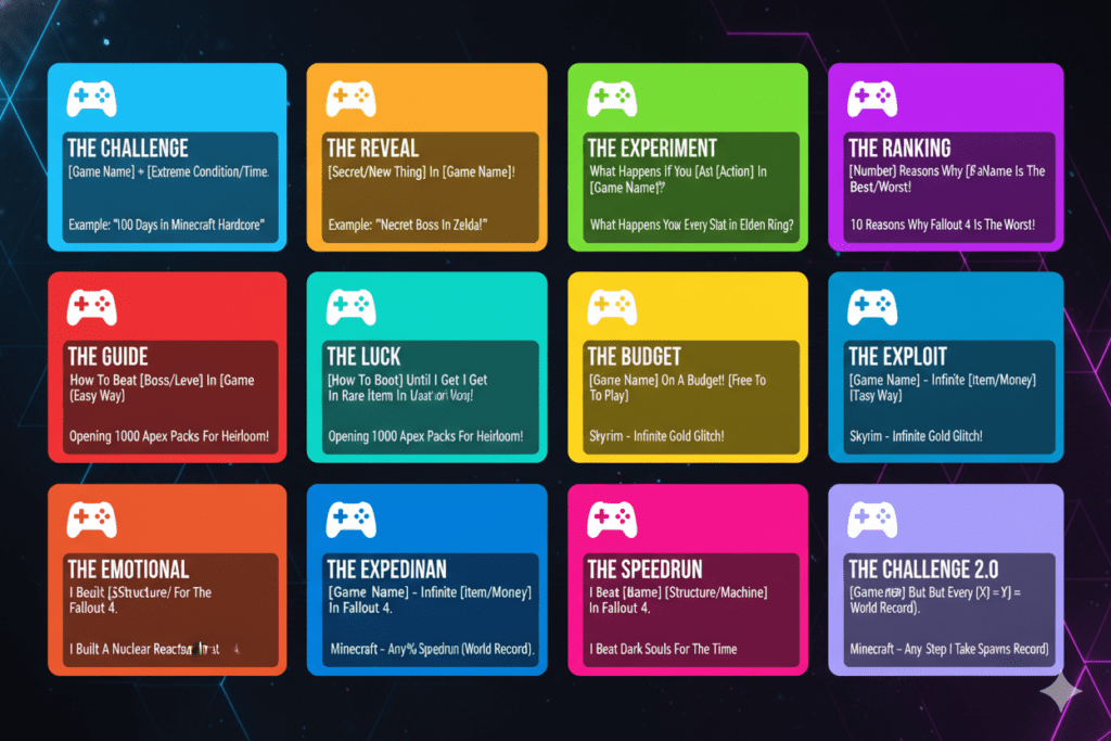 Your Gaming Videos Deserve More Views: The Ultimate Guide to Writing a Viral Title for YouTube Gaming Channel 7 catchy gaming titles for YouTube