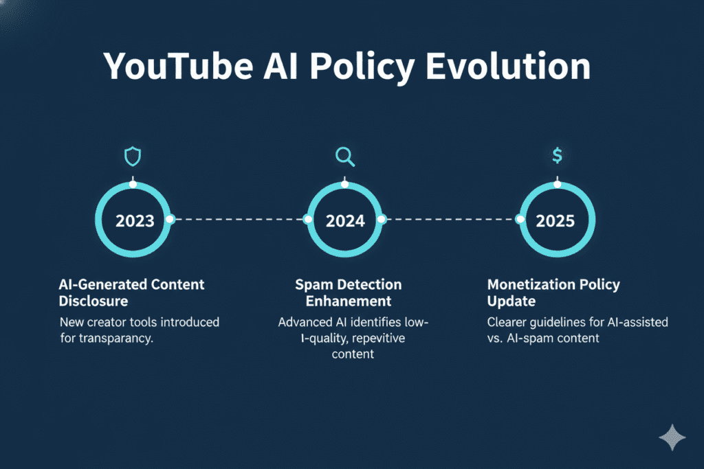 does youtube allow ai generated videos