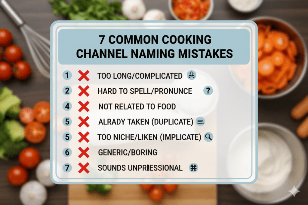 food channel name ideas for YouTube