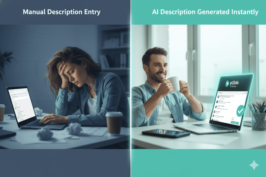 free AI YouTube description tool