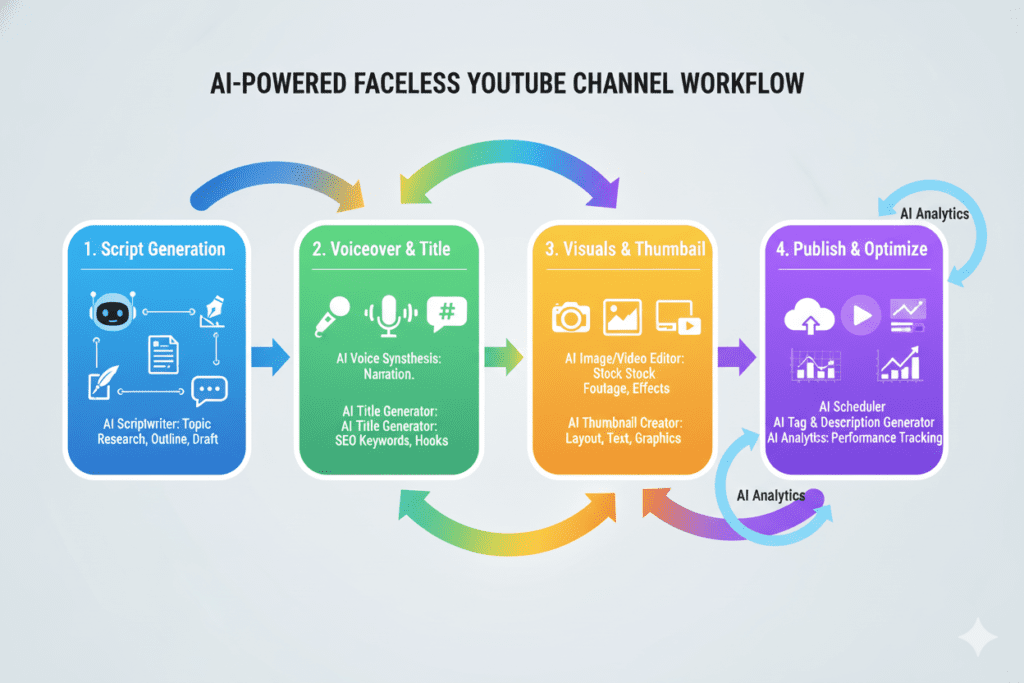 free ai tools for faceless youtube channel