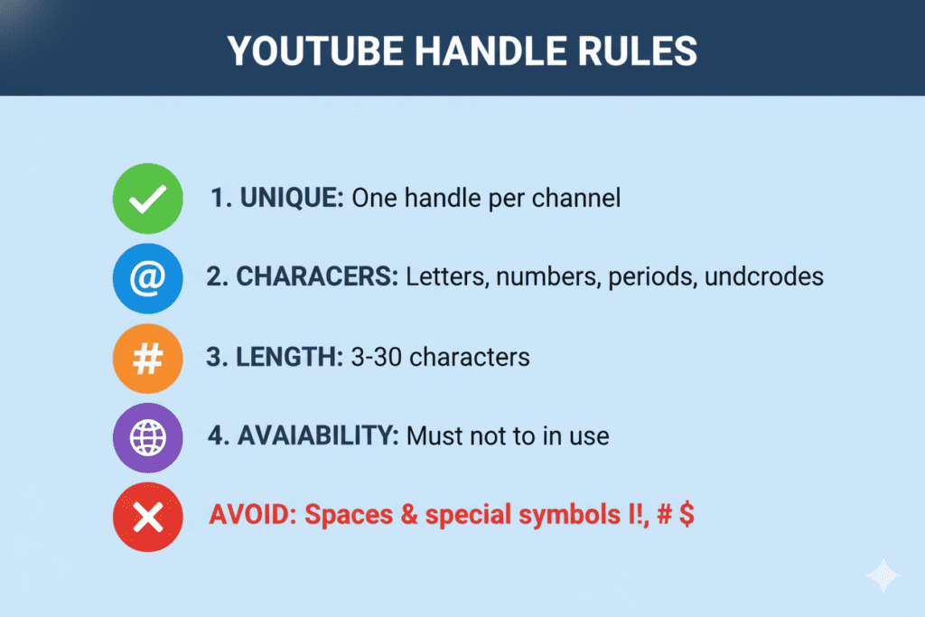 free youtube handle generator