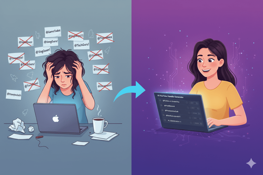 free youtube handle generator