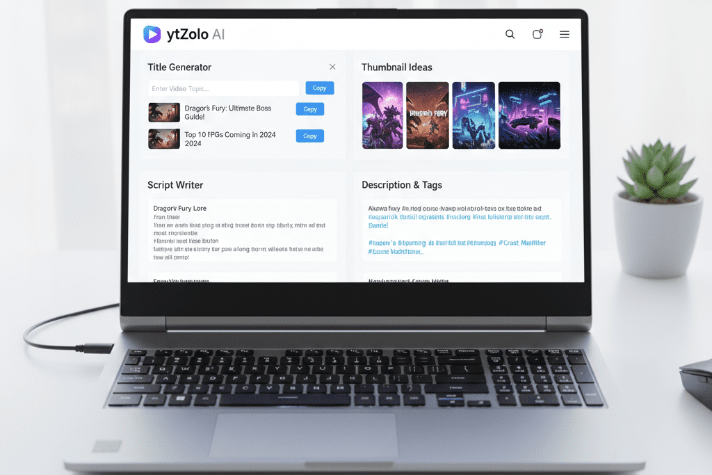 gaming thumbnail generator ai