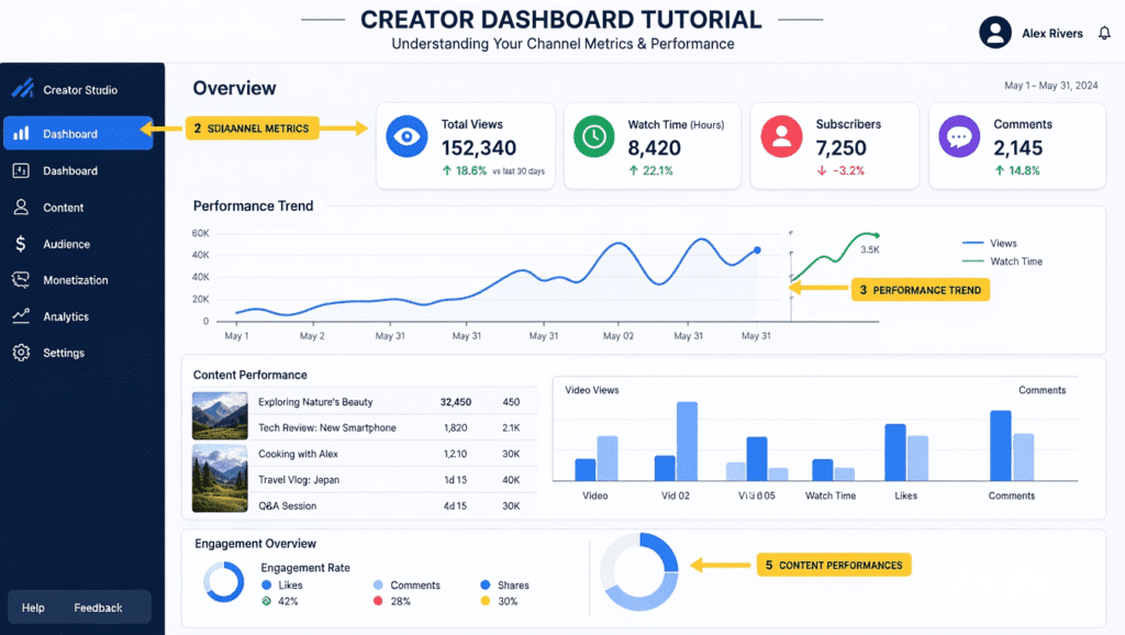 How to analyze YouTube channel using AI step by step