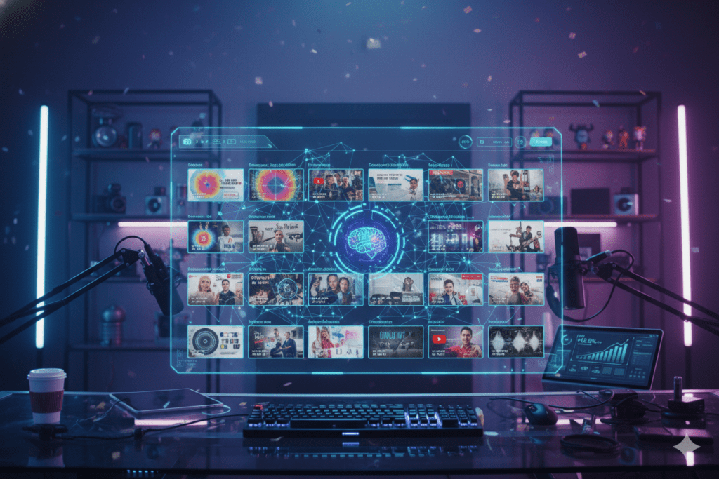 how to increase youtube click through rate with AI