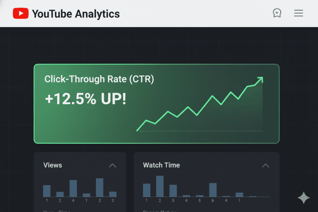 increase youtube ctr ai