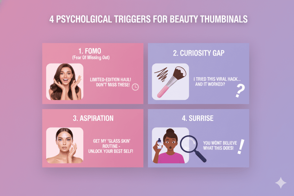 makeup vlog thumbnail ideas