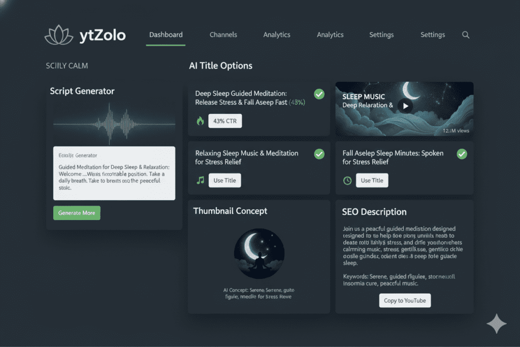 meditation video maker ai