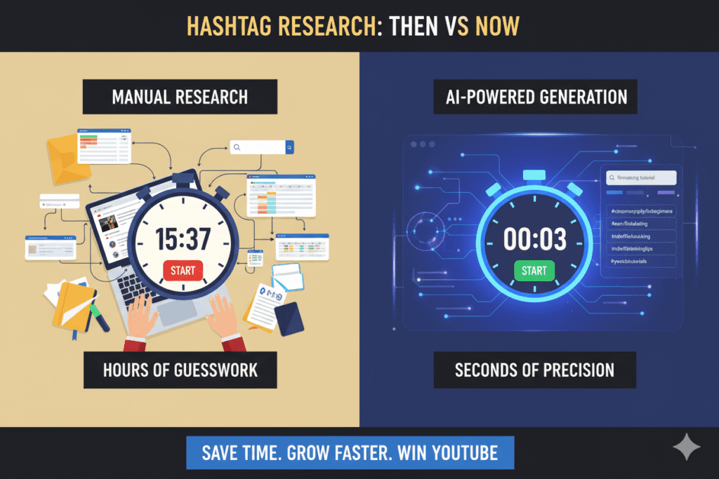 popular youtube hashtags for more views