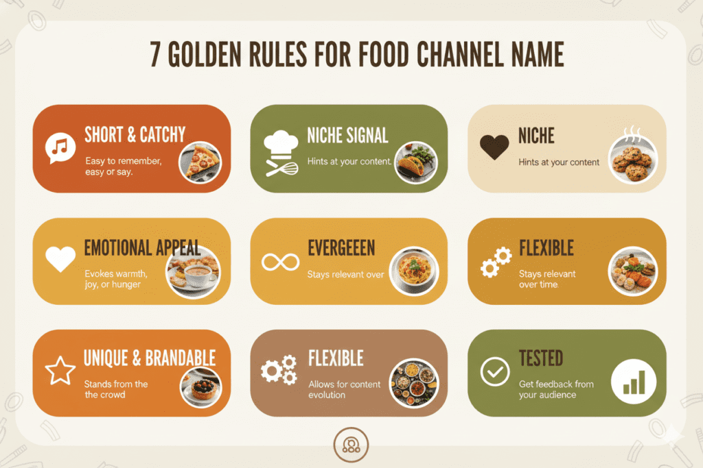 unique cooking channel name ideas