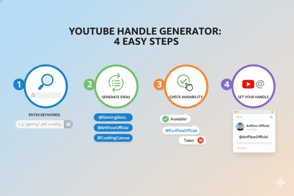 youtube handle ideas generator